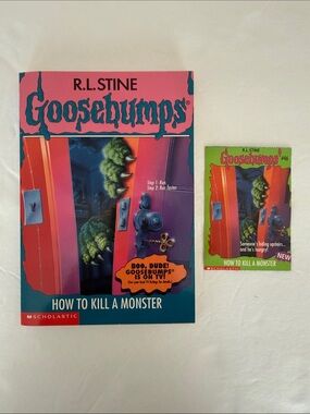 Goosebumps How to Kill a Monster with Trading Card 1996
